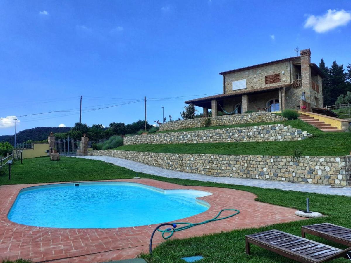 Vila Dimora Degli Angeli Chianni Exteriér fotografie
