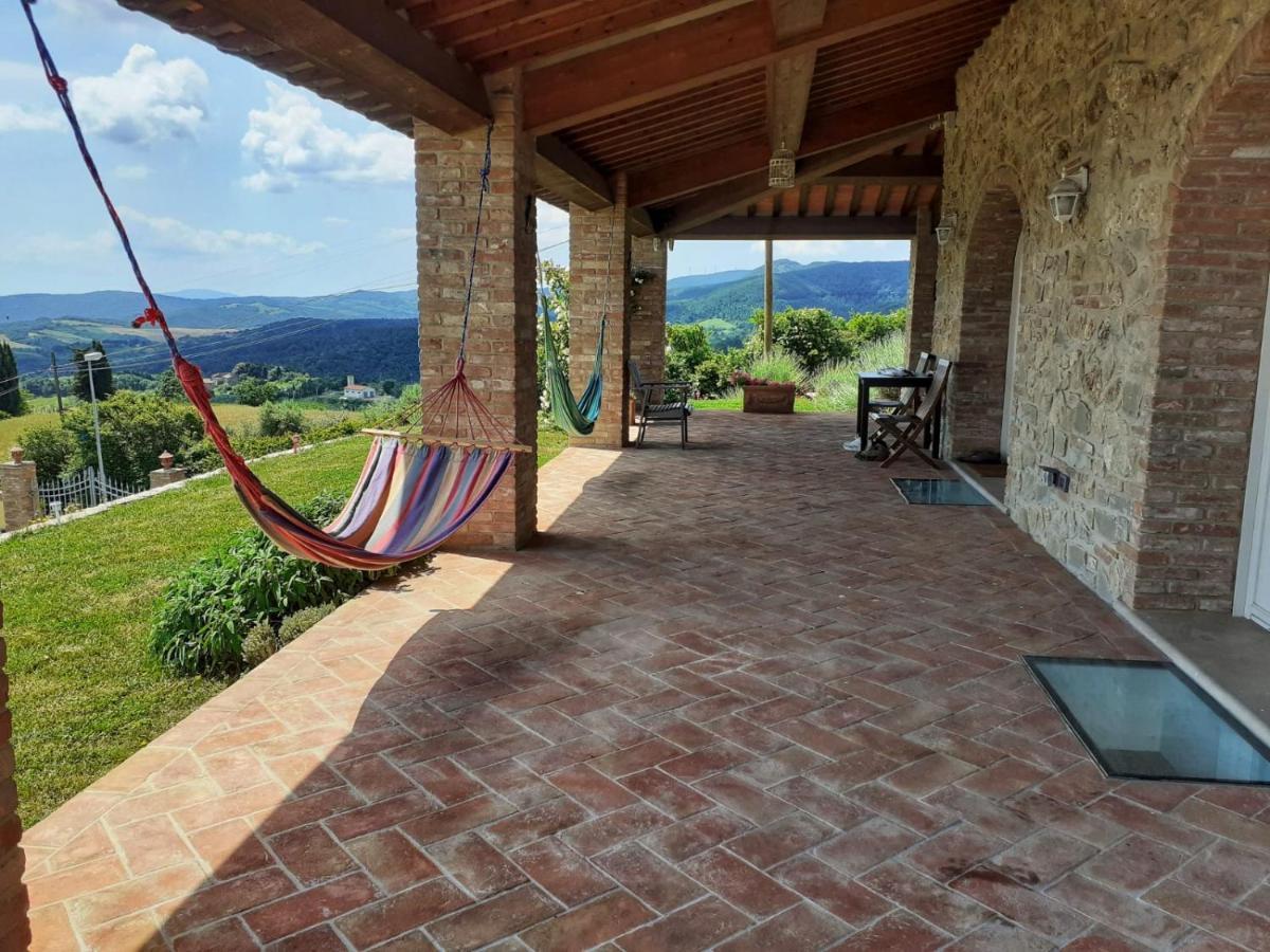 Vila Dimora Degli Angeli Chianni Exteriér fotografie