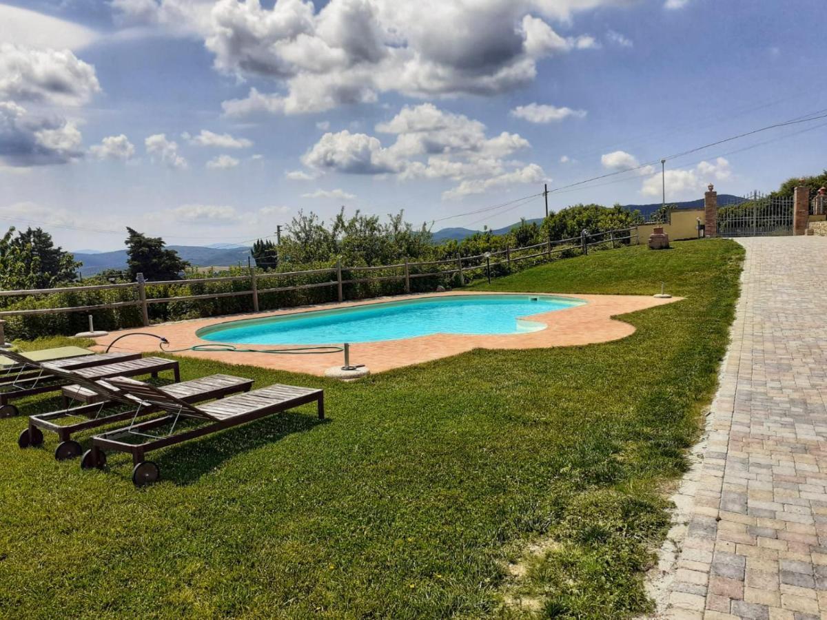 Vila Dimora Degli Angeli Chianni Exteriér fotografie