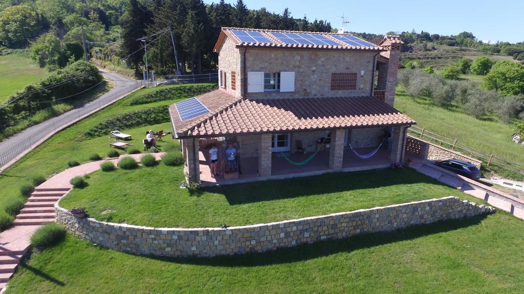 Vila Dimora Degli Angeli Chianni Exteriér fotografie